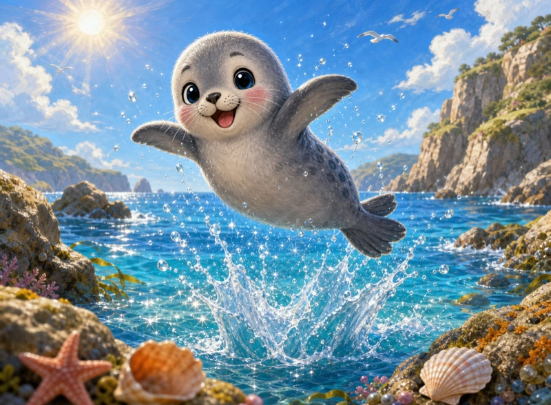 Cover art for "Slow Down, Seal!"