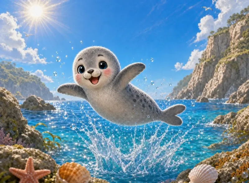 Cover art for "Slow Down, Seal!"